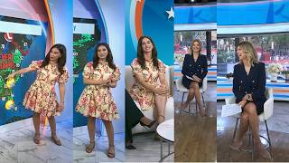 Angie Lassman with the Weather report for the TODAY show Christine Romans - August 10 2026