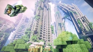 Minecraft - Elytra Flight (Atmospheric Cinematic) (SEUS V11) | 4K 60fps