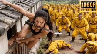 虚弱的女囚竟是传奇特工，99日军抓不住她，反杀日军逃出监狱！ #new #movie #war #film