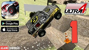 Ultra4 Offroad Racing Gameplay Walkthrough | Part 1 (Android, ios)