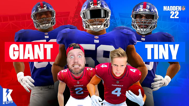 GIANT Team vs TINY (Madden 22 Challenge)! K-CITY G...