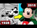 A INCRÍVEL EVOLUÇÃO DO MICKEY 1928 - 2018