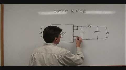 How to Reduce DC-DC Converter Output Ripple