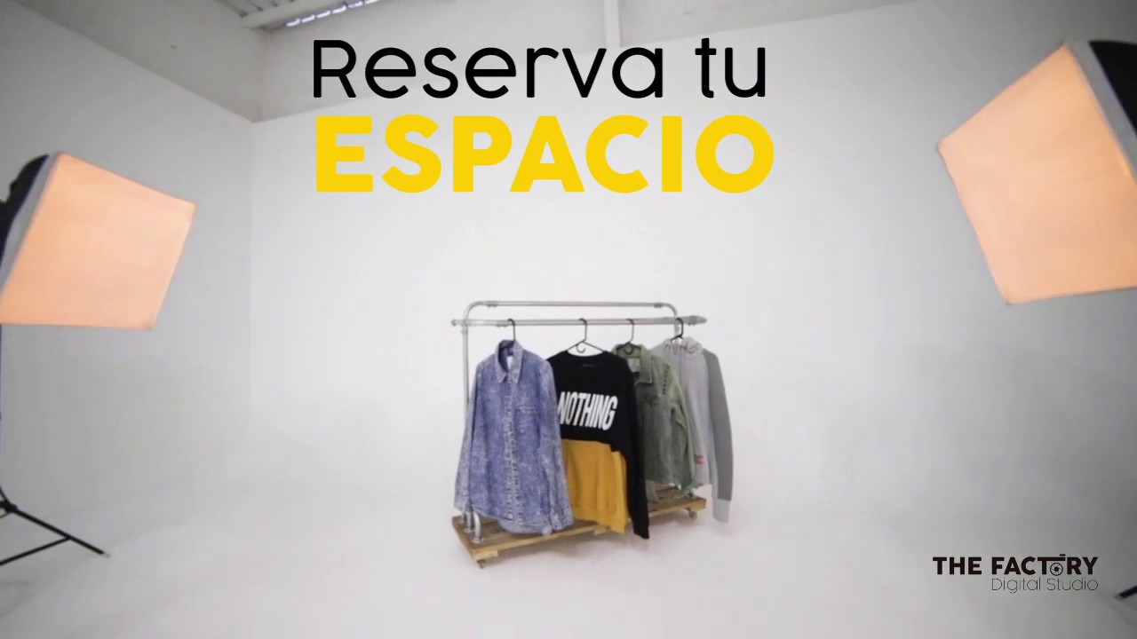 FOTOGRAFÍA ECOMMERCE THE FACTORY DIGITAL STUDIO - YouTube