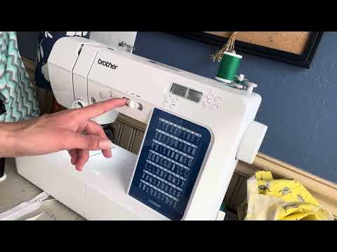 How to thread your brother sewing ￼ machine cs7000x sewing