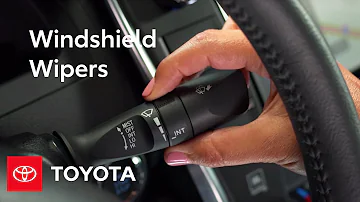 Toyota How-To: Windshield Wipers | Toyota