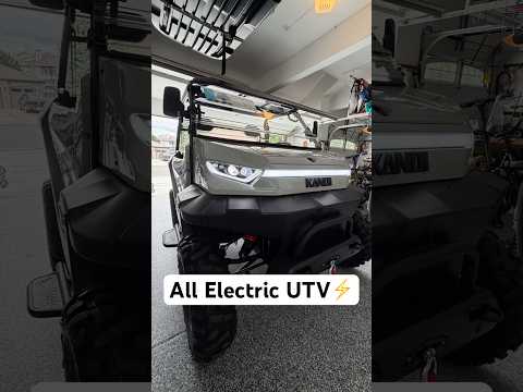 Did You Know They Make Electric UTVs?! ⚡️🛻 Kandi Innovator Delivery