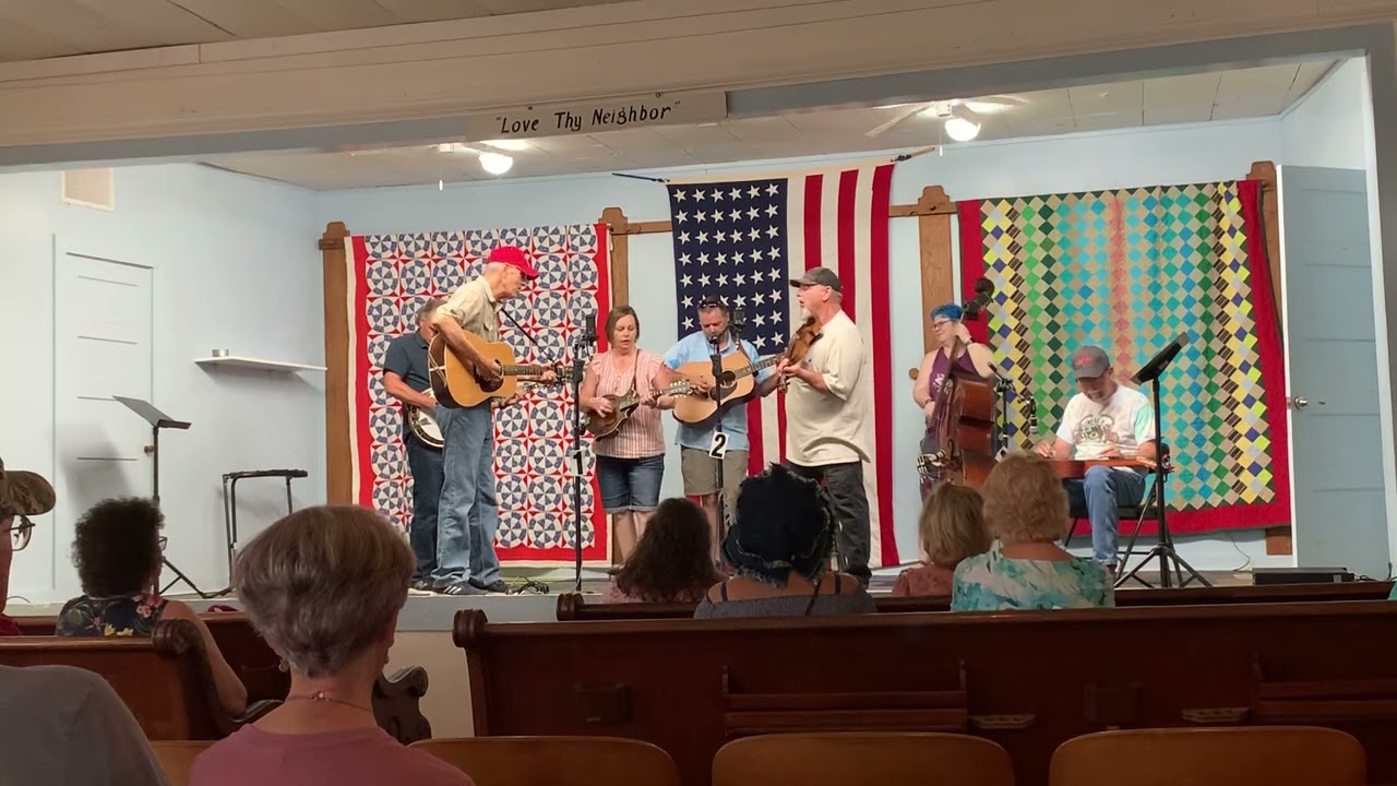 My Home's Across the Blue Ridge Mountains - Pearl Bluegrass Jam July '23