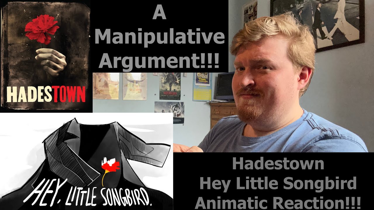 A Manipulative Argument!!! Hadestown Hey Little Songbird Animatic Reaction!!!