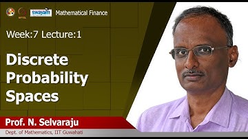 Lec 19: Discrete Probability Spaces