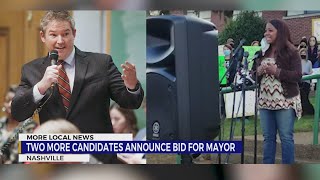 Two more candidates announce bid for Nashville mayor