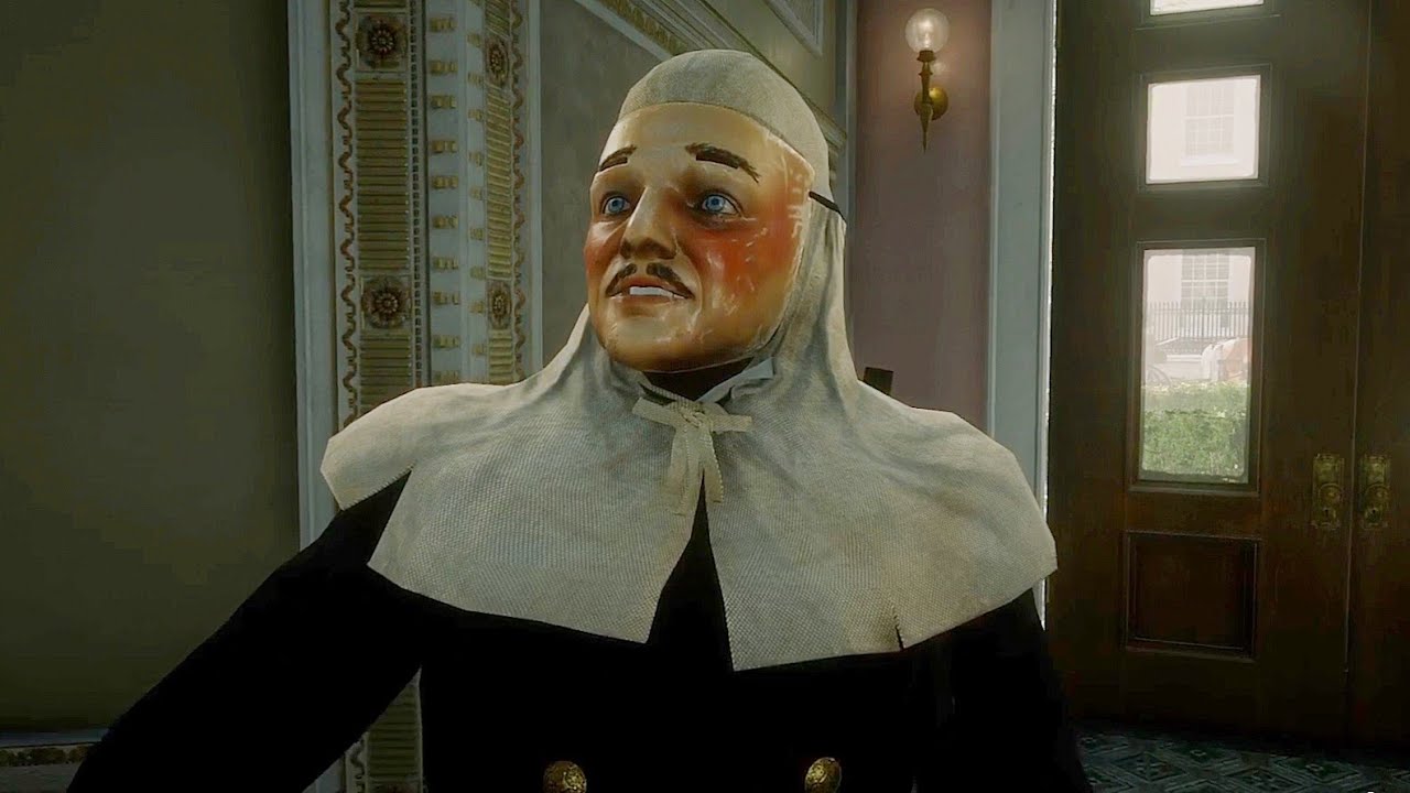 This is The First Time I've Noticed This Terrifying Mask During The