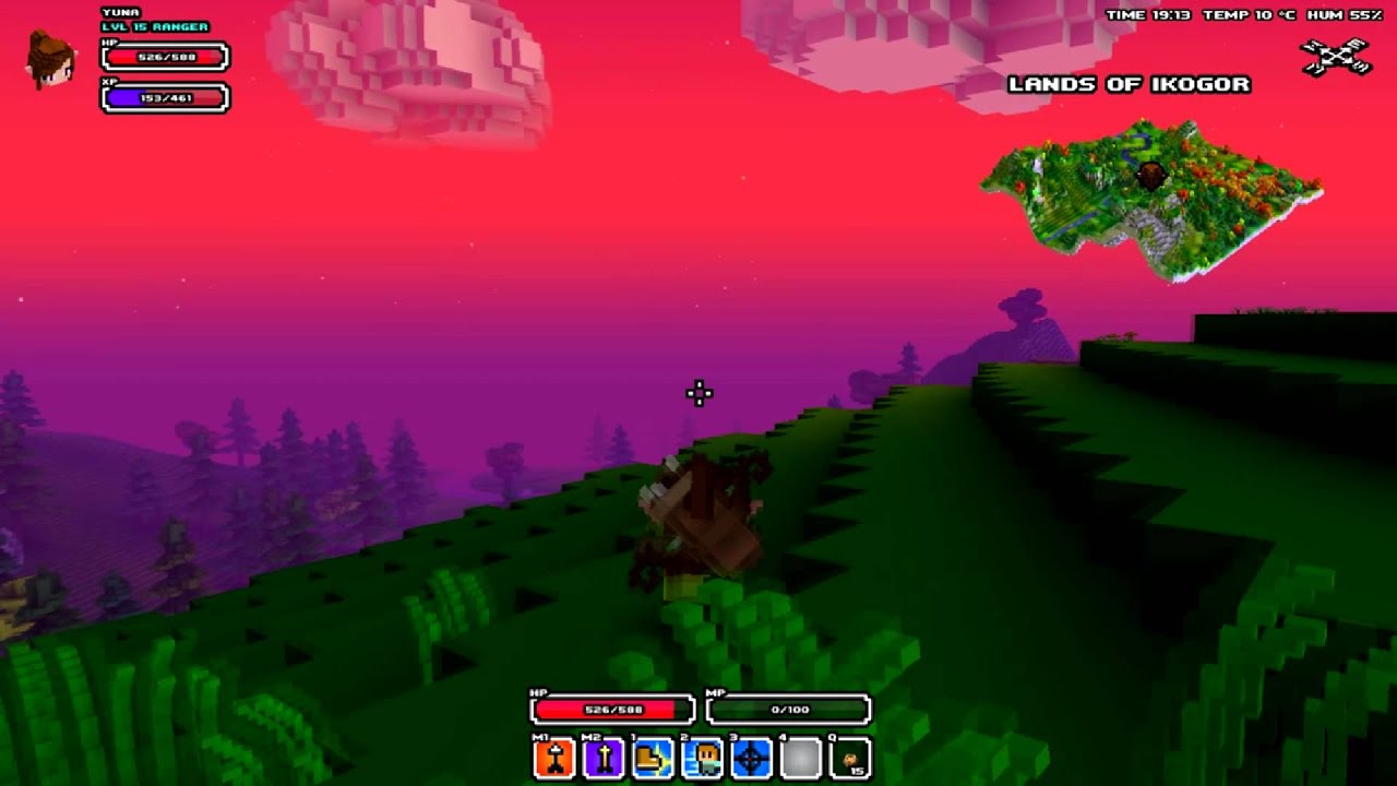 Cube World - Saferoll Tutorial - Take less fall damage