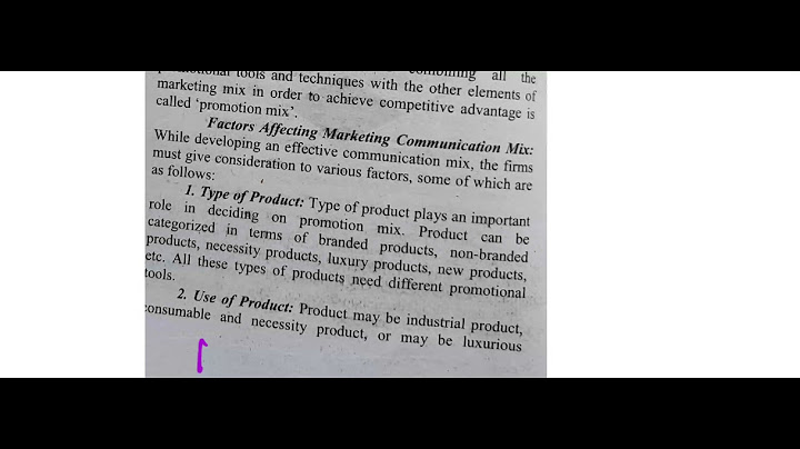 What are the three 3 basic factors that must be considered when devising the promotion mix?