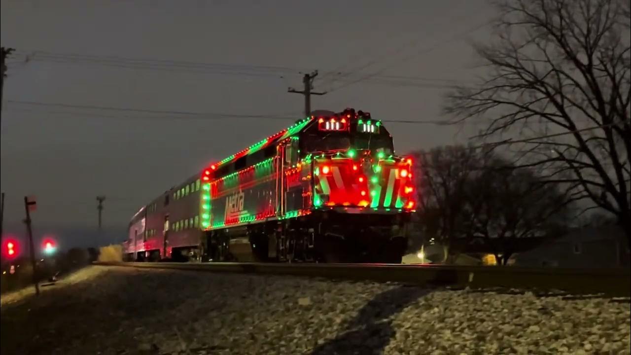 Metra Holiday Train 2023 (METX 111) on the Rock Island District Line