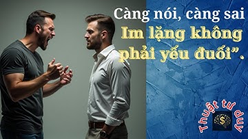 Im Lặng – Sức Mạnh Ngầm Của Người Khôn Ngoan ! Thuật tư duy