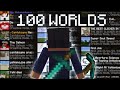 My viewers made 100 minecraft maps i played all of them