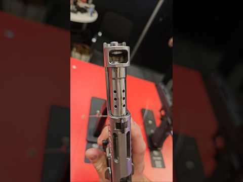 Ported and compensated pistol