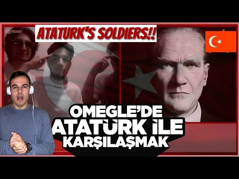 Italian Reaction 🇹🇷 OMEGLE; Gençlerin Atatürk'e Tepkileri 😳