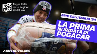 La prima da campione del mondo di POGACAR - Giro dell'Emilia '24