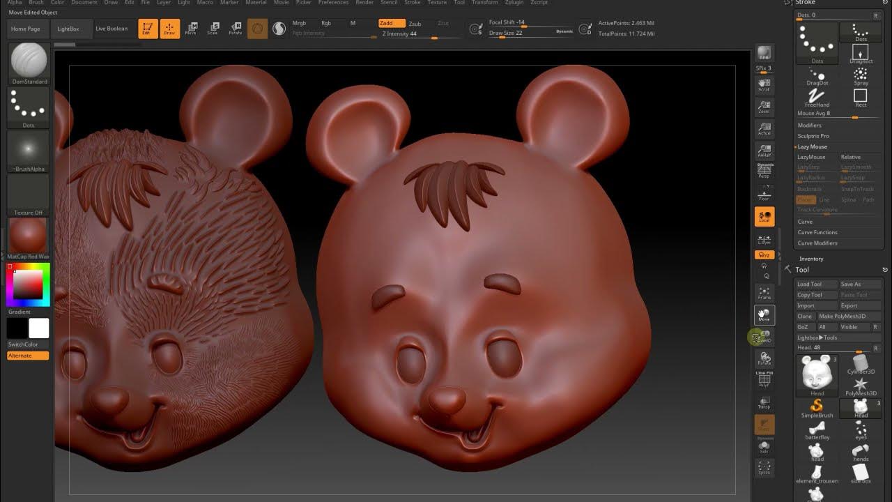 Zbrush Lazy Mouse (RUS) на русском YouTube
