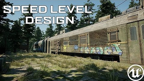 Abandoned Train Station | Speed level design - Unreal Engine 4