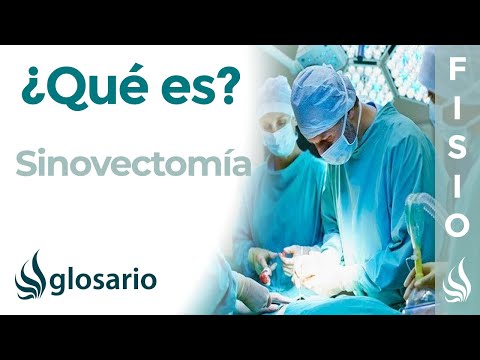 Vídeo: Sinovectomia