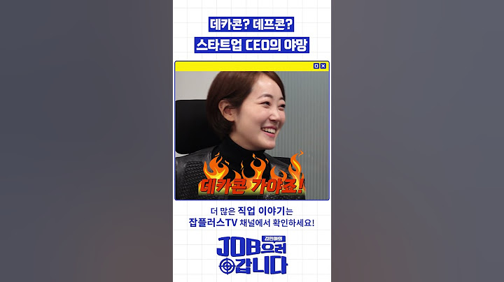 데카콘 데프콘 CEO의 야망(이정도는 되어야지 그시절 욕망의 아이콘 정형돈을 가질 수 있나..)