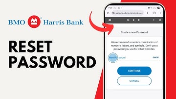 How to Reset BMO Harris Bank Password?
