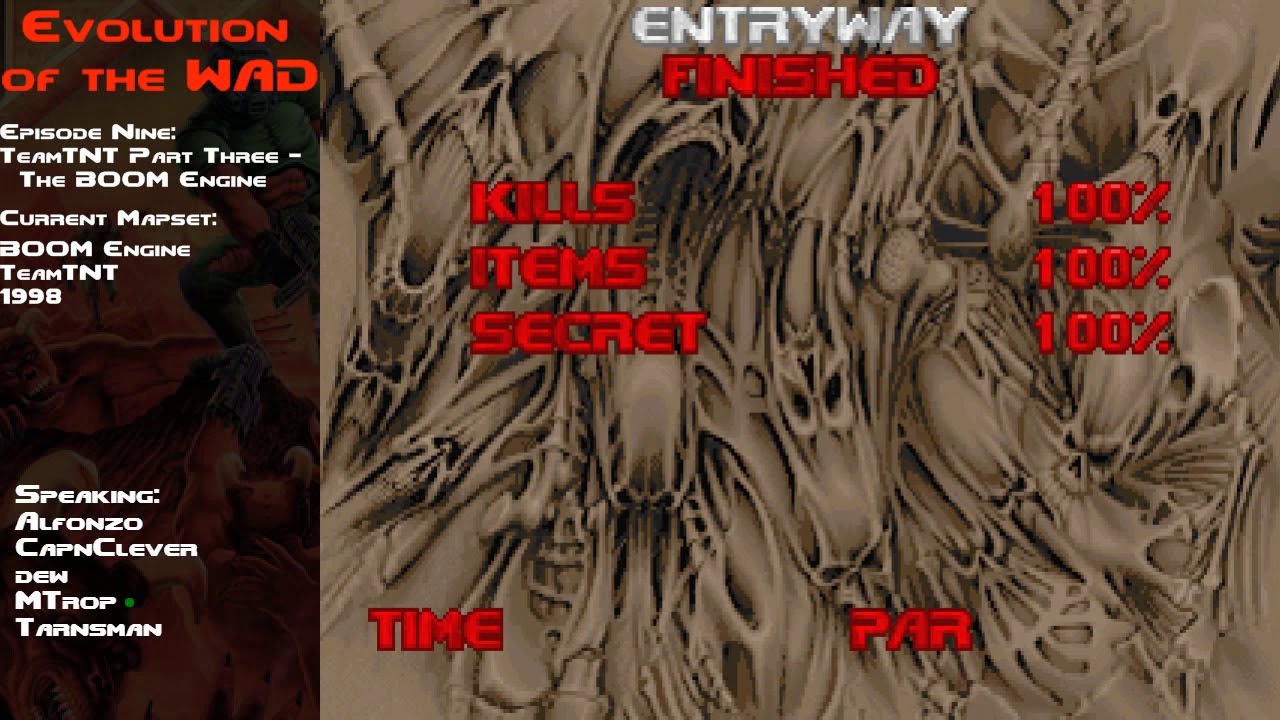 Evolution of the WAD E9: TeamTNT - The BOOM Engine