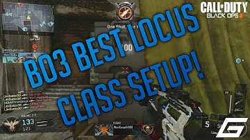 THE BEST LOCUS SNIPING CLASS?! HIT FEEDS EASY (BO3 Class Setup)