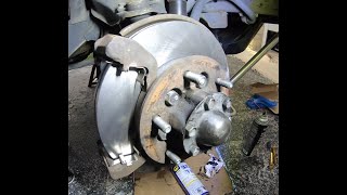 How to change and fix 2000 Isuzu rodeo brakes rotors caliper DIY with detail