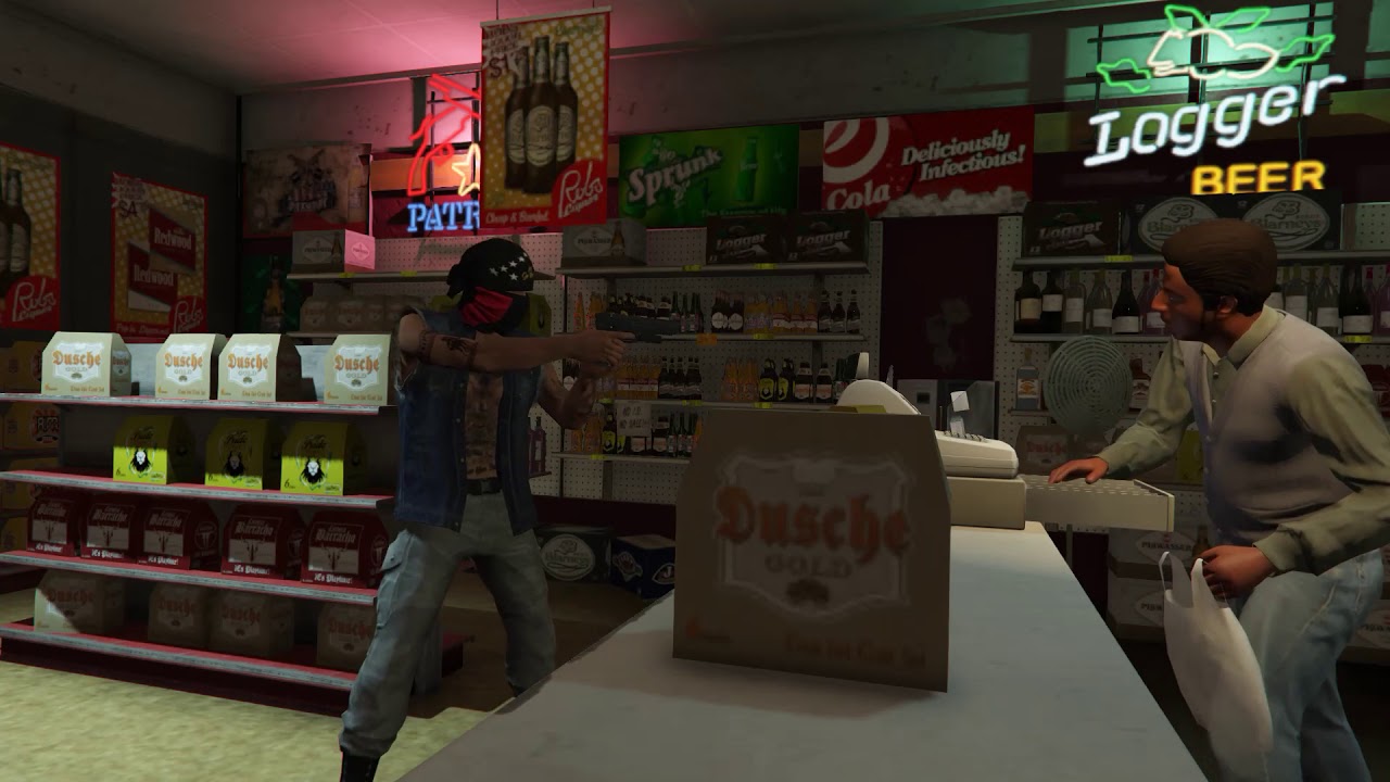 Jack Loudge - Martin Loudge - Market Soygunu ( GTA V ...