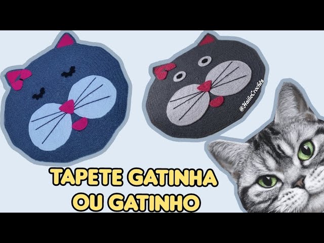 Jogo de Banheiro gatinho Parte 1 #JaneCrochêt #jogodebanheirogatinho 