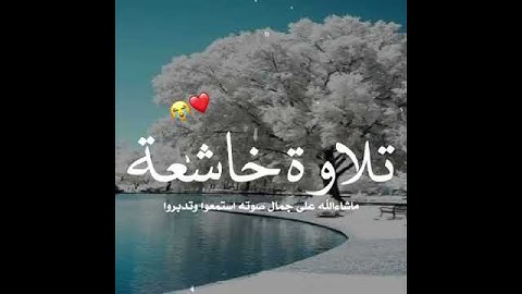 تلاوة عطرة من سورة الإنسان للقارئ عماد