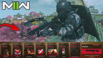 I UNLOCKED the CROSSBOW in MW2 (PATH OF THE RONIN) - New Crossbow Challenge 100% Completed !!