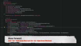 Keyboard shortcuts - Code Navigation: Go Back and Forward in JetBrains IDEs.