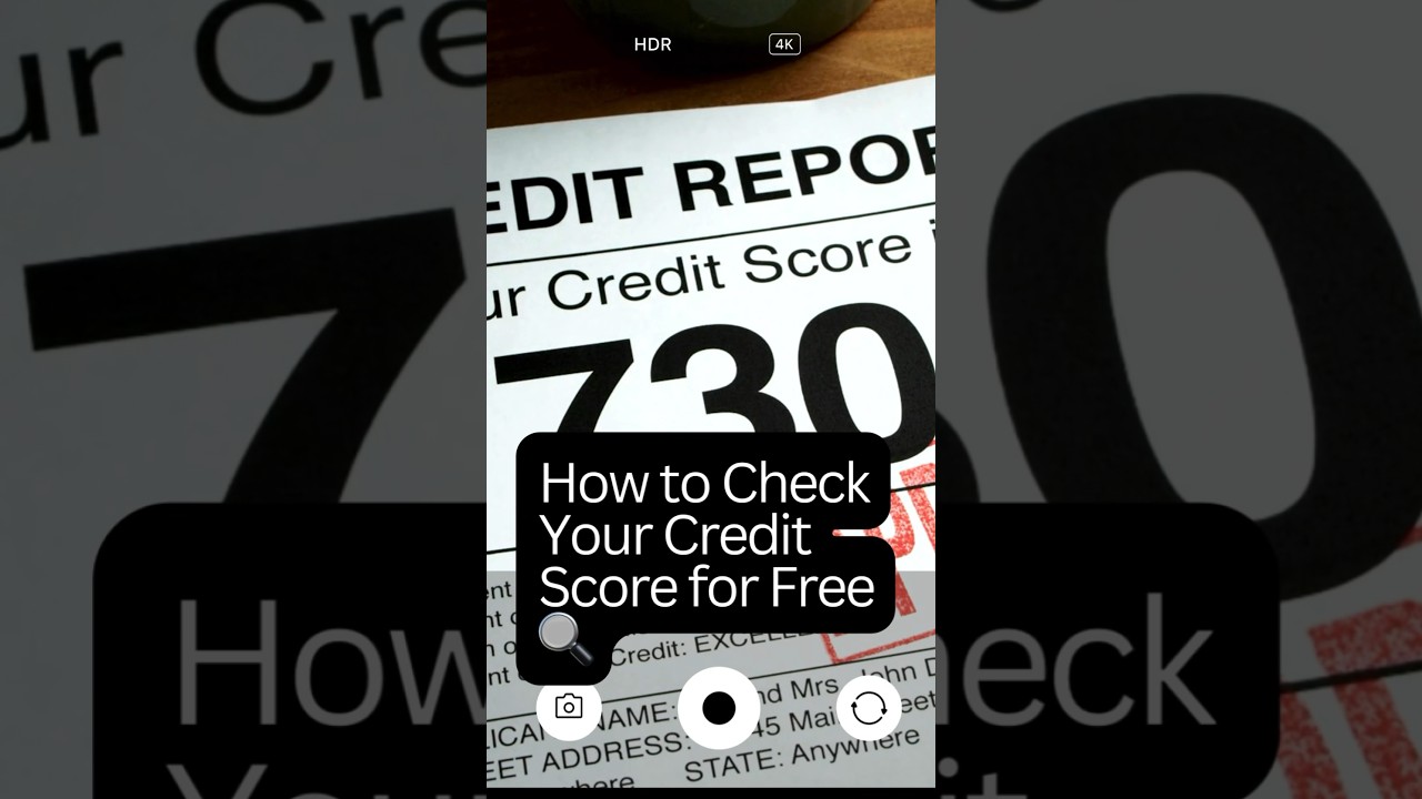 Check Credit Score Free 