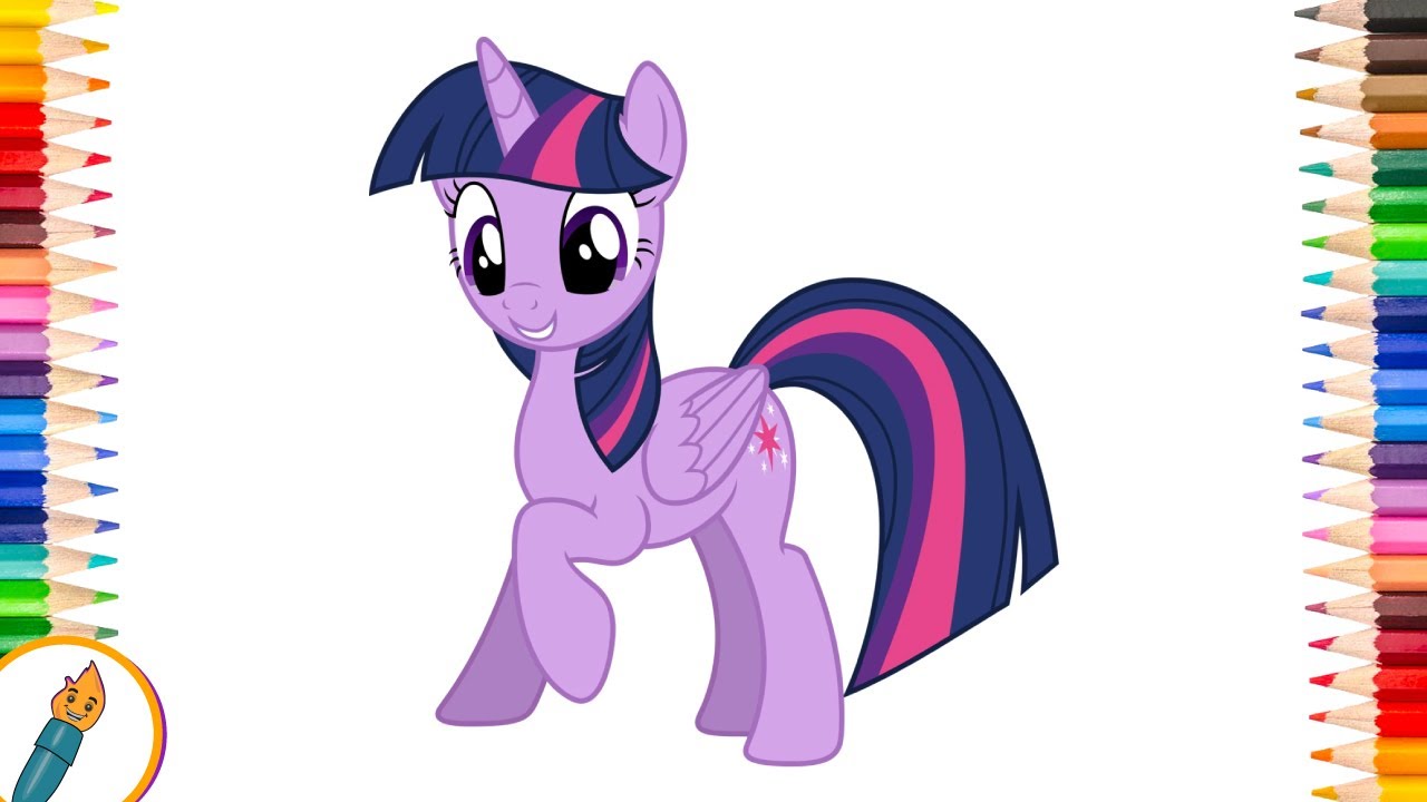 How to Draw Twilight Sparkle From My Little Pony 
