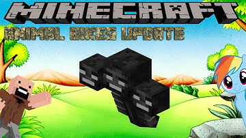 ANIMAL BIKES UPDATED!! - MINECRAFT 1.12.2 (MOD SHOWCASE)