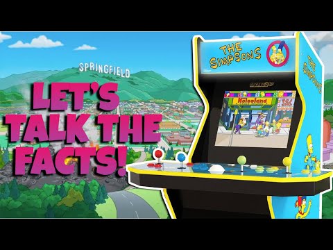 Arcade1Up The Simpsons Arcade Reveal - Let's Play Chill & Chat from COOLTOY