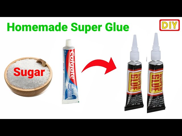 Super Strong Glue Making 🤯 How To Make Glue At Home • Glue Gun • DIY Glue  • Homemade Glue•Super Glie 