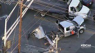 Information Truck Struck By Caltrain In Palo Alto Update