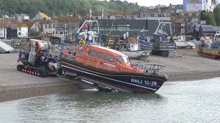 Hastings RNLI Lifeboat Launch 2nd June 2024