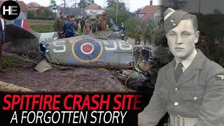 SPITFIRE SHOT DOWN! | Exploring A Crash Site In Normandy | RAF WW2