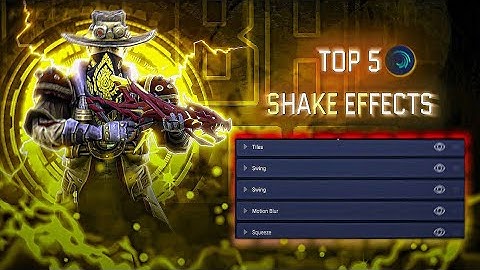 Top 5 Shake Effect in Alight motion | #xml #qualityxml #alightmotionediting #present #shake