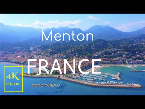 Menton France in 4K Ultra HD