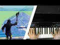 When a fortnite player tries piano...