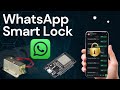 WhatsApp Controlled Smart Lock using ESP32 + Twilio | IoT Home Automation Project