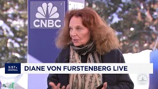 Diane von Furstenberg on social media's impact on fashion, restoring trust with customers